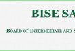 BISE Sahiwal SSC Annual Exam 2016 Result