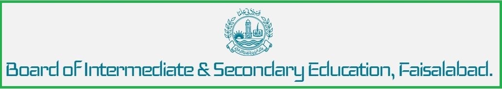 Bise Faisalabad Board 12th Class result 2016