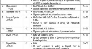 The Ministry of National Food Security & Research jobs 20th May 2020