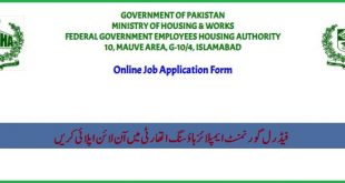 Federal Government Employees Housing Authority (FGEHA) Jobs 23rd May 2020