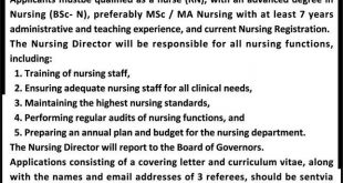 LRH Medical Teaching Institution Peshawar Nursing Director Jobs 25th June 2020