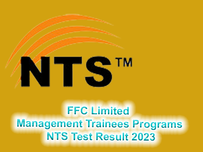 FFC Limited Management Trainees Programs NTS Test Result 2023