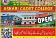 Askari Cadet College Kallar Kahar PTS Written Test Result 2022