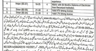 Punjab Cane Commissioner NTS Job 2022 Online Apply