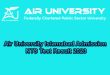 Air University Islamabad Admission NTS Test Result 2023