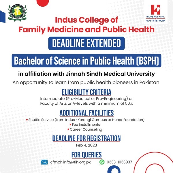 ICFM BS Public Health Admission NTS Test Result 2023