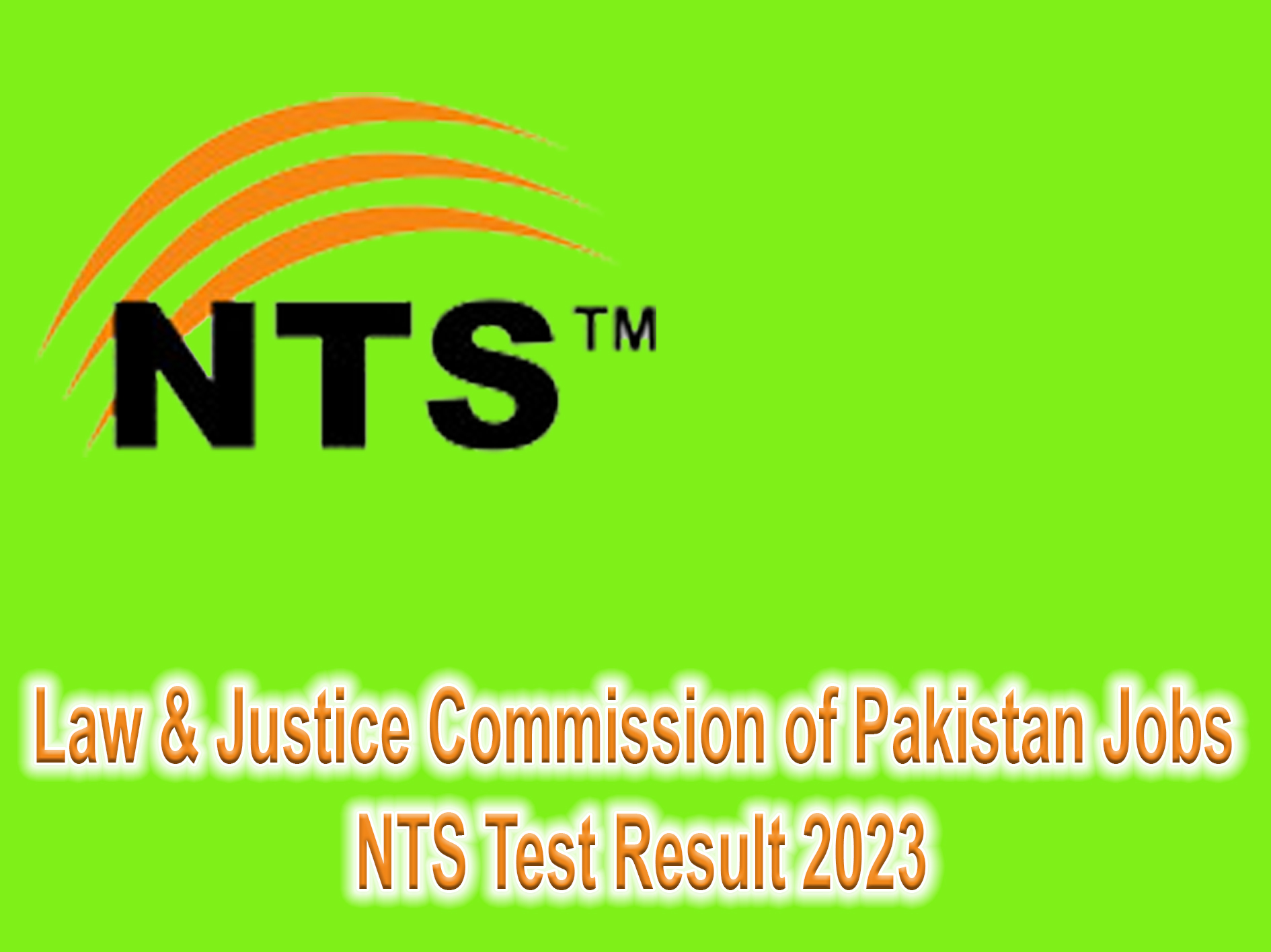 Law & Justice Commission of Pakistan Jobs NTS Result 2023